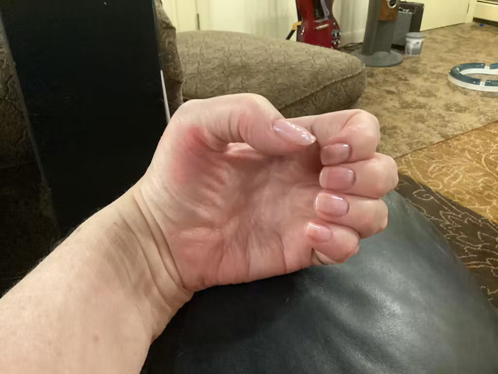 Manicure from Ruth H. using Strong Nail System