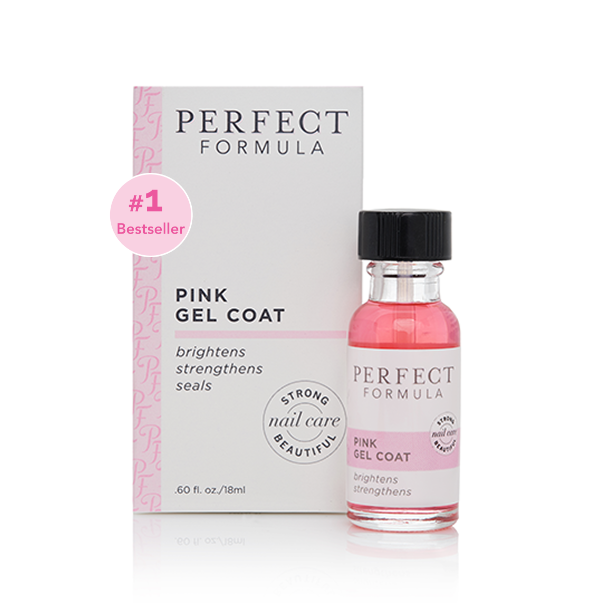 Best Nail Strengthener Pink Gel Coat